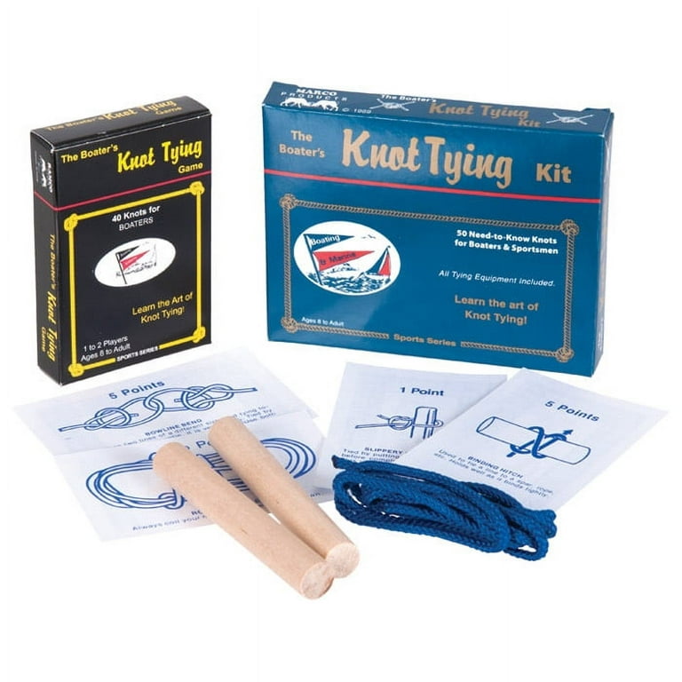 Knot Tying Kit & Game For Boating - Ramco Products 