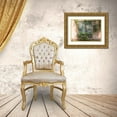 thumbnail image 3 of Volcjoks, Edijs 14x11 Gold Ornate Wood Framed with Double Matting Museum Art Print Titled - Retro Window and Flowers, 3 of 4