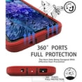 thumbnail image 6 of for Samsung Galaxy S20 Plus Case,Shockproof Dropproof Galaxy S20 Plus Case,Heavy Duty Protective for Samsung S20 Plus Case 6.7 Inch(Red/Black), 6 of 14
