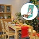 thumbnail image 4 of Cubiertas de silla removibles de poliéster Decoraciones de Navidad SILLA de SILLA de SILLA año aÑO PROTECTORES de SILLA de COMERIDO LÁFICABLE estilo 1 BLESIY fundas de comedor, 4 of 8