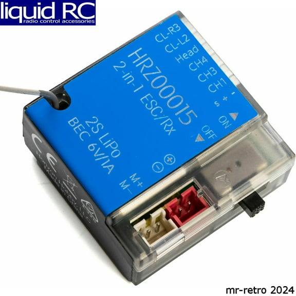 Horizon Hobby ESC/Receiver 2.4Ghz EC2 1/24 HRZ00015 Car Speed Controls & Accessories