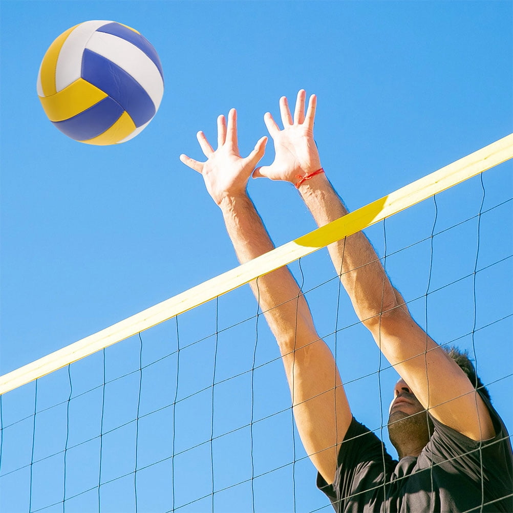 NUOLUX Durable PU Soft Volleyball for Indoor Competition and Practice