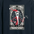 thumbnail image 3 of The Nightmare Before Christmas - Scary And Bright - Men's Long Sleeve T-Shirt, 3 of 5