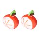 thumbnail image 1 of Pin Cojines Lindos Dibujos Animados Forma Naranja Soportes De Agujas De Algodón para Manualidades DIY Costura Tejer 2 Uds, 1 of 5