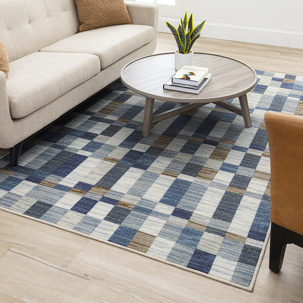 Mohawk Home Meredith Area Rug, Blue, 6' x 9'