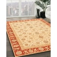 thumbnail image 2 of Ahgly Company Indoor Rectangle Abstract Orange Oriental Area Rugs, 2' x 5', 2 of 6