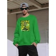 thumbnail image 2 of Beauty Abstract Art Sweatshirt Men -Image by Shutterstock, Male 4X-Large, 2 of 4