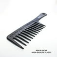 thumbnail image 2 of Sleek Volume Comb, Black, 2 of 6