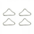 thumbnail image 1 of 5x4x Anillos en V Hebillas de Anillo Triangular Hebillas de Red de Trampolín de Metal Hebillas de Resorte para Niños Trampolín Niños Trampolín Suminis 5 piezas, 1 of 8