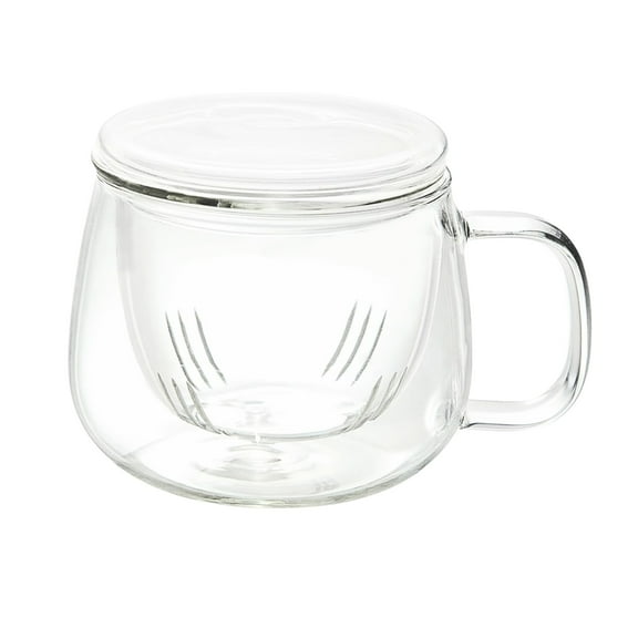 Teacup with Glass Infuser for Loose Leaf Tea Borosilicate Glass - CITEA