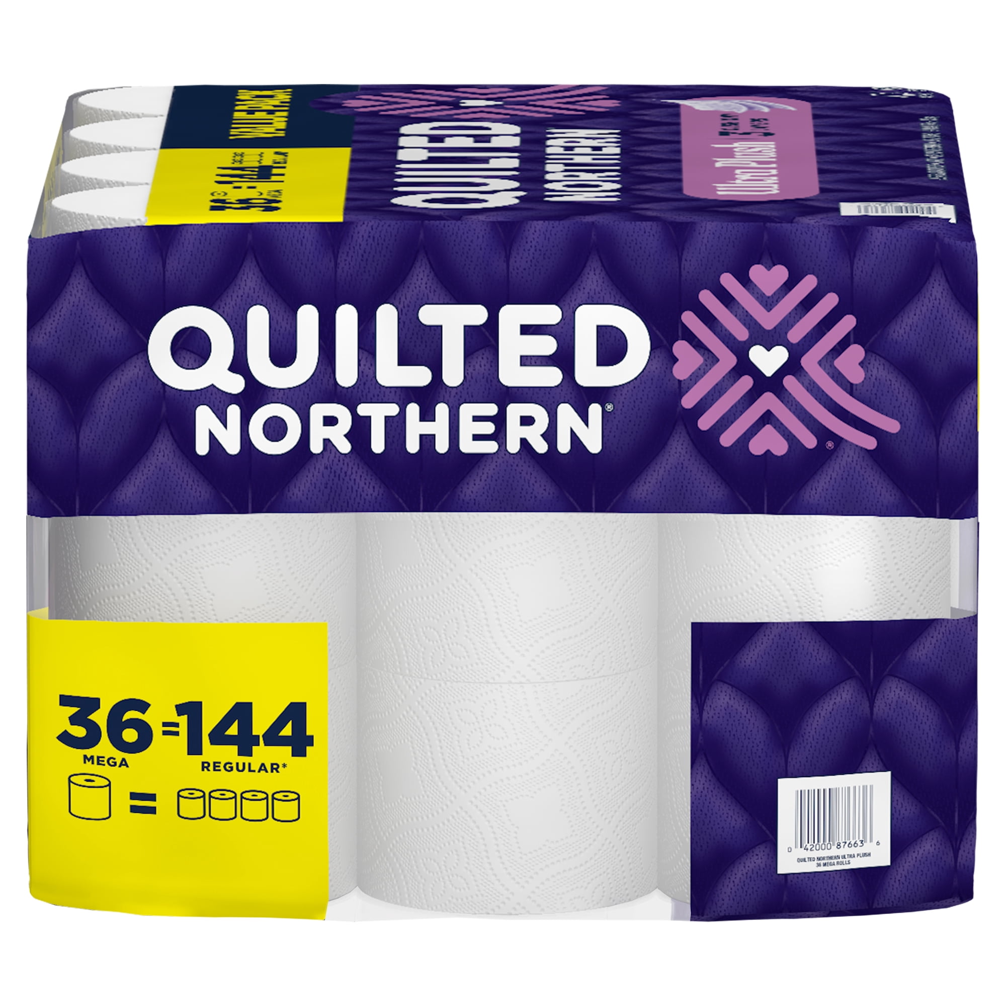 Quilted Northern Ultra Plush 3-Ply Toilet Paper, 36 Mega Rolls