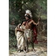 thumbnail image 2 of Hiawathas Wedding Journey - Longfellow Poster Print by Jean Leon Gerome Ferris, 2 of 2