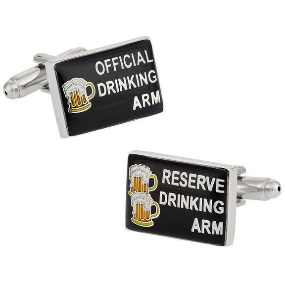 Drinking Arm Cufflinks by Cuff-Daddy