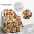 thumbnail image 3 of Halloween Pumpkin Blanket Gifts for Women Kids Girls Men Home Bedroom Living Room Decor Soft Cozy Lightweight Fall Harvest Thanksgiving Throw Blanket Orange 50"x60", 3 of 6
