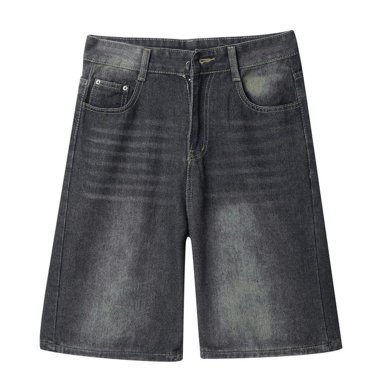 GEWSEY Womens Jorts Jean Baggy Shorts Casual 2025 Summer