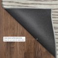 thumbnail image 5 of Addison Rugs Mayfield Premium Machine Washable Transitional Stripes Beige Rectangle Rug, 5' x 7'6", 5 of 6