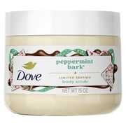 Dove Limited Edition Holiday Treats Body Scrub Peppermint Bark, 15 oz