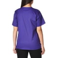 thumbnail image 3 of WonderWink Women's Wonderwork V-Neck Scrub Top Small Grape, 3 of 4