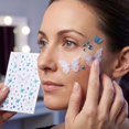 thumbnail image 4 of Blue Butterfly 3D Self-Adhesive Face Decals for Stage Performances, Parties and Birthday Events Sheer Organza Blue Butterfly Decor for Face Art, 4 of 4