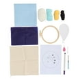 thumbnail image 3 of DIY Embroidery Kit, Multipurpose Beautiful Practical  Decoration Christmas Snowman Embroidery Kit Complete Tools  For Kids For Gifts, 3 of 8