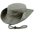 thumbnail image 2 of Men Women Boonie hat Cotton Wide Brim Foldable Double-Sided Outdoor, 2 of 4