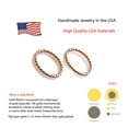 Hoop Earrings Jewelry for Women, Hypoallergenic Thin Tiny, 8mm Thick 18