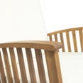 thumbnail image 2 of Noble House Casa Outdoor Acacia Wood Rocking Chair in Brown, 2 of 12