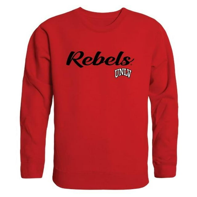 W Republic Products 556-137-RED-03 Université du Nevada, T-Shirt Col Rond Script Las Vegas, Rouge - Grand