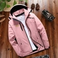 thumbnail image 2 of LEAVINGSUO Winter Coats for Women 2023 Trendy Womens Winter Warm Outdoor Leisure Charge Coat Windproof and Rainproof Mountaineering Suit, 2 of 3