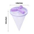 thumbnail image 3 of HengDidi Reusable Washing Machine Hair Catcher Lint Trap Mesh Bag Plastic Portable for Laundry Clothes Filter, 3 of 8