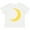 AA-White, variant on Inktastic Cute Yellow Moon Boys or Girls Toddler T-Shirt
