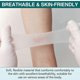 thumbnail image 2 of Hydrocolloid Roll For Wound Care, Cuttable Hydrocolloid Bandages, Waterproof Flexible Wound Dressing Roll, Hydrocolloid Tape Roll, Ultra Absorbent, 2 of 3