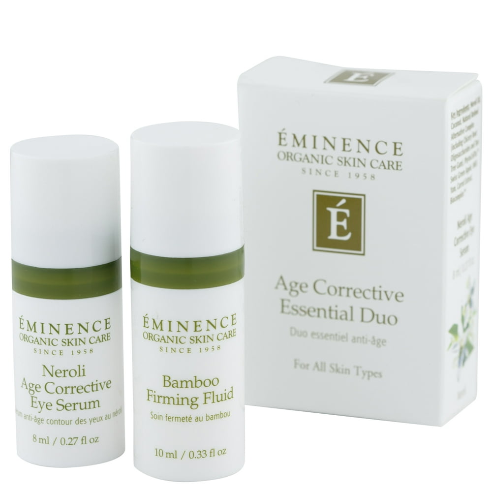 Eminence Organic Skin Care Eminence Age Corrective Essential Duo Eminence Organic Skin Care Eminence Age Corrective Essential Duo