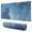 Clear Waves Of, variant on Forest At Night desk Mouse Padwaterproof,rubber multispandexno Slip MousepadsDesk Pad for Office Home Game 31.5x15.7inches