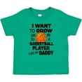 thumbnail image 3 of Inktastic I Want To Grow up To Be A Basketball Player Like My Daddy Boys or Girls Baby T-Shirt, 3 of 5