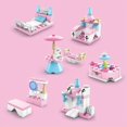 thumbnail image 1 of 6 In 1 Castle Building Blocks Assembly Toys, Children's Educational Intelligence 7 Assembly Models DIY Building Model Assembly Gift Creative Decoration, 1 of 5