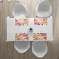 thumbnail image 3 of Ambesonne Orange and Pink Place Mats Set of 4, Wavy Lines Sixties, Standard Size, Multicolor, 3 of 4