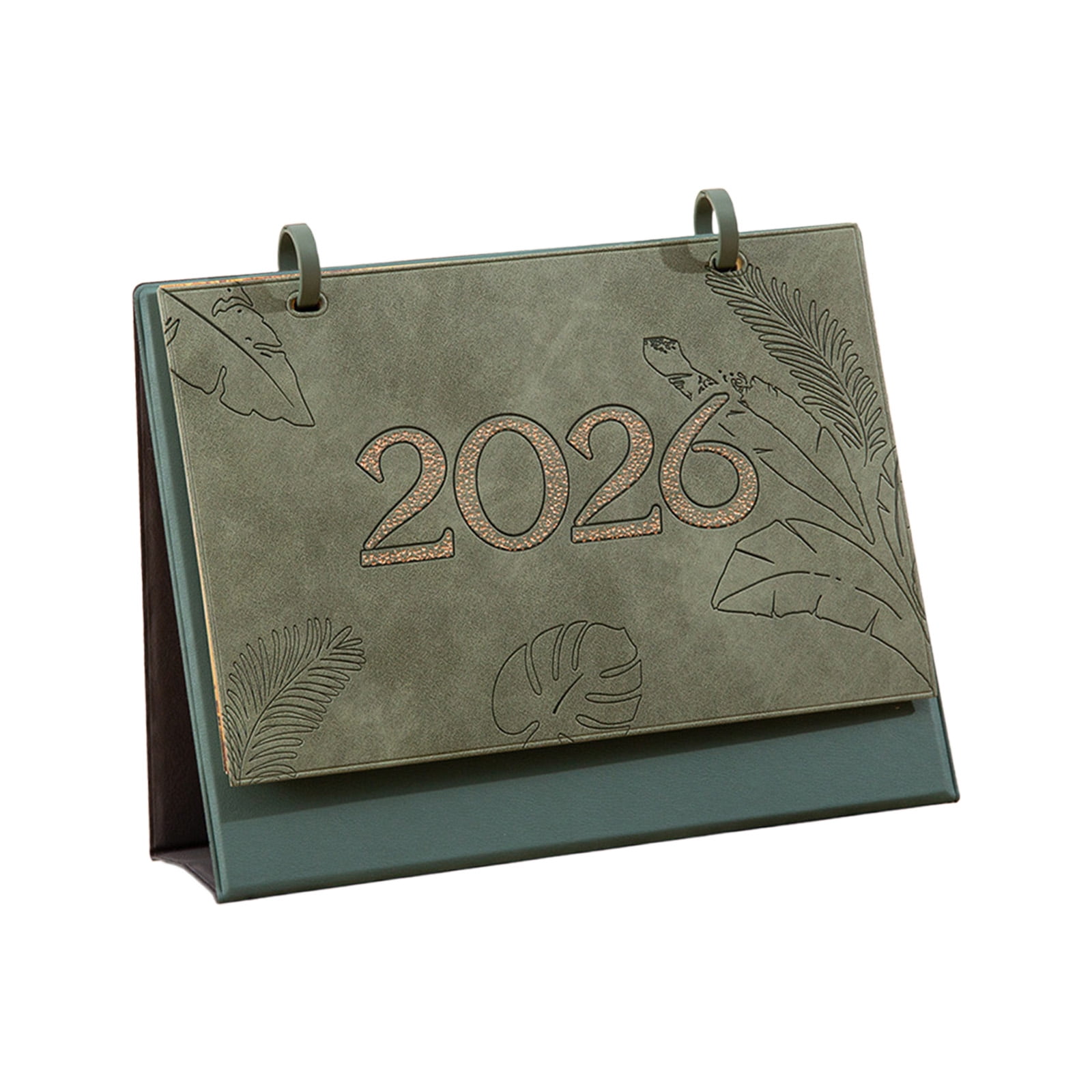 Desk Calendar, 2026 Desk Calendar Planner Double Coil Binding Calendar Standing Flipped Small Desktop Organizers Decors