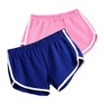thumbnail image 2 of Ashirexll Workout Shorts Women, Athletic Shorts for Women, 2PC Casual Summer Sports Workout Yoga Active Trousers, 2 of 3