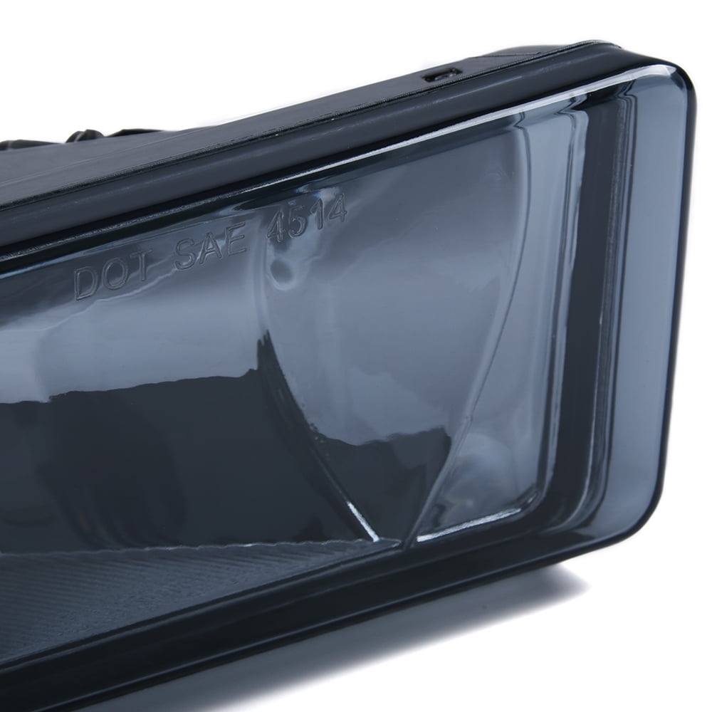 PIT66 Fog Lights Lamps w/ Bulbs Smoked Lens Fit For Chevy GMC Suburban Silverado 1500 2500 /3500