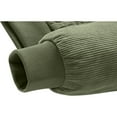 thumbnail image 6 of RYDCOT Mens Corduroy Jacket Thicken Warm Jacket Male Solid Color Lapel Casual Slim Coats Army Green, 6 of 9