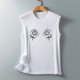 thumbnail image 2 of Gibobby Camiseta sin mangas con estampado divertido para mujer, camiseta sin mangas con cuello redondo, camiseta, camiseta, blusa, camisetas sin mangas informales(C,CH), 2 of 5