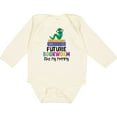 thumbnail image 3 of Inktastic Future Bookworm Like My Mommy Boys or Girls Long Sleeve Baby Bodysuit, 3 of 5