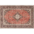 thumbnail image 1 of Ahgly Company Indoor Rectangle Traditional Brown Red Persian Area Rugs, Swatch Sample, 1 of 6