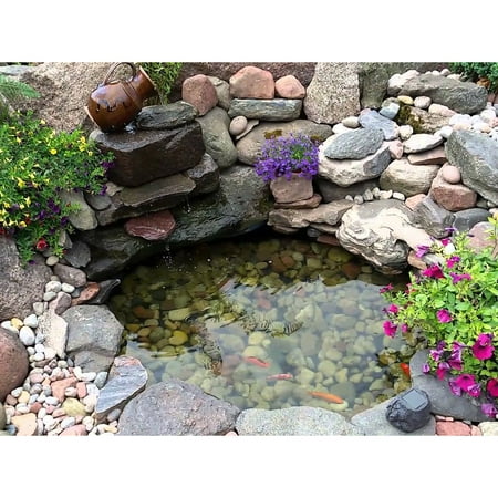12S Fish Pond Liner Reinforced HDPE Heavy Duty Guaranty Landscaping
