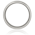 thumbnail image 4 of Titanium 5mm Plain Classic Wedding Band Ring, 4 of 13