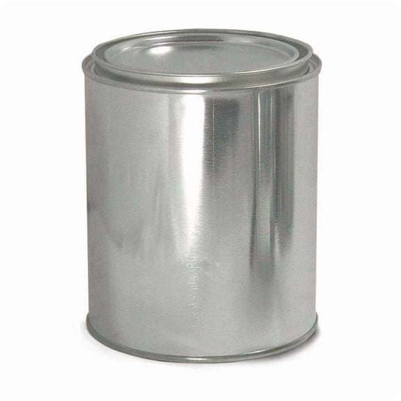 Qorpak Metal Can,Unlined,16 oz.,Round,PK50 MET-03089