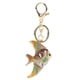 thumbnail image 3 of Llavero con diamantes de imitación, diseño único y exquisito de peces tropicales, llavero con diamantes de imitación, adorno para bolso, colgante de coche, dorado, 3 of 10