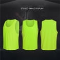 thumbnail image 3 of Soidarity Chaleco de práctica de equipo de escaramuza, chalecos de entrenamiento de fútbol para niños y adultos, accesorio de ropa, accesorios de Deportes y aire libre tipo 10 Soidarity OD016510-10, 3 of 6