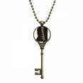 thumbnail image 1 of USA Map Outline Key Necklace Pendant Tray Embellished Chain, 1 of 3